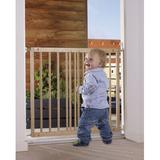 BabyDan Multidan Extending Safety Gate Solid Wood in Brown, Size 29.3 H x 40.1 W x 2.0 D in | Wayfair SG-MD112-BW
