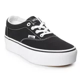 Vans Doheny Women's Platform Skate Shoes, Size: 10, Black