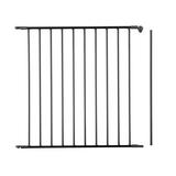 BabyDan Extension Kit Metal in Black, Size 28.0 H x 28.4 W x 1.0 D in | Wayfair SG-F-EXT28B