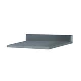 Rebrilliant Gangemi Heavy Duty Stainless Steel Wall Shelf Metal, Size 3.0 H x 18.0 W x 12.0 D in | Wayfair HDS12