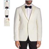 Burberry Suits & Blazers | $1500 Burberry Stirling Wool Blend Sport Coat | Color: Cream/White | Size: 50s