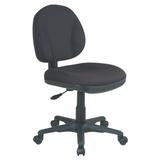 Symple Stuff Barron Task Chair Upholstered/Metal in Gray/Black, Size 35.0 H x 20.0 W x 23.25 D in | Wayfair D01E17A0CF8F45B2929CDC3FB339894D