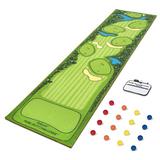 GoSports 2.5' x 10' Pure Putt Challenge Mini Course Fabric Golf in Green, Size 0.1 H x 30.0 W x 120.0 D in | Wayfair GOLF-RUG-PPC-01