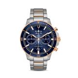 Marine Star Chronograph Blue Dial Watch - Blue - Bulova Watches