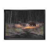 East Urban Home 'Cub Scouts' - Picture Frame Print on Canvas Metal in Brown, Size 30.0 H x 40.0 W x 1.5 D in | Wayfair