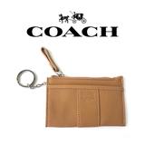Coach Bags | Euc Vintage Coach Tan Leather Small Case | Color: Silver/Tan | Size: 4.25 W X 3 H