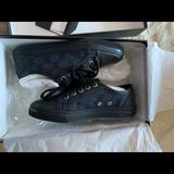 Gucci Shoes | Brand New Black Gucci Sneakers | Color: Black | Size: 5.5