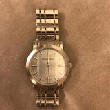 Burberry Accessories | Burberry Mens Watch | Color: Silver | Size: Os