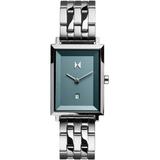 Signature Square Skylar Stainless Steel Bracelet Watch 24mm - Metallic - MVMT Watches