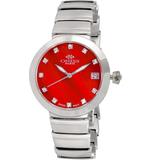 On5559ss Quartz Red Dial Watch - Red - Oniss Watches