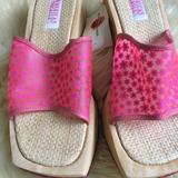 American Eagle Outfitters Shoes | American Eagle Slides | Color: Pink | Size: 10