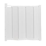 BabyDan Guard Me Auto Retractable Safety Gate Plastic in White, Size 27.2 H x 36.0 W x 1.0 D in | Wayfair SG-GM214-W
