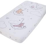 Disney Winnie the Pooh Fitted Crib Sheet Polyester in White, Size 8.0 H x 28.0 W x 52.0 D in | Wayfair 8904003P