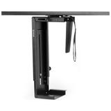 Vivo Under Desk Slider PC Mount, Steel in Black, Size 7.0 H x 8.4 W in | Wayfair MOUNT-PC01D