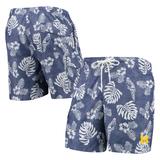 Men's Tommy Bahama Navy Michigan Wolverines Naples Parrot in Paradise Swim Shorts