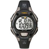 Ironman Classic 30 Mid-size Resin Strap Watch Unisex Gray/black/digital - Black - Timex Watches
