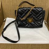 Michael Kors Bags | Black Quilted Mk Bag | Color: Black | Size: 9.5 In L X 7 In H X 4 In D