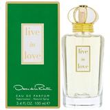 Oscar De La Renta Live In Love 3.4 oz Eau De Parfum for Women
