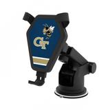 GA Tech Yellow Jackets Stripe Design Wireless Car Charger