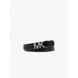 Michael Kors Reversible Logo Buckle Belt Black One Size