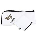Newborn & Infant Wake Forest Demon Deacons Personalized Hooded Towel Gift Set