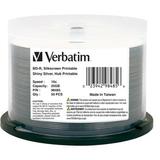 Verbatim BD-R 25GB 16x Disc (Shiny Silver, Spindle Pack of 50) 98485