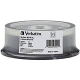 Verbatim M-Disc BD-R DL 50GB 6x Blu-ray Discs Spindle, 25-Pack 98924