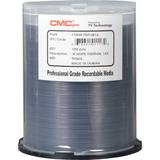 CMC Pro 4.7GB DVD-R 16x White Thermal Printable Disc (100-Pack) TDMR-TWY-SB16