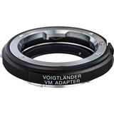 Voigtlander Adapter for Sony E Mount Cameras--VM Mount Lens (Black) BD218S
