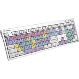 Logickeyboard ALBA Mac Final Cut Pro X Keyboard (American English) LKBU-FCPX10-CWMU-US