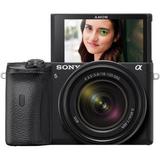 Sony a6600 Mirrorless Camera with 18-135mm Lens ILCE6600M/B