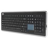Adesso SlimTouch Desktop Touchpad Keyboard WKB-4400UB
