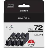 Canon PGI-72 Chroma Optimizer Ink Tank (4-Pack) 6411B007