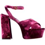 Sandals - Purple - Dolce & Gabbana Heels