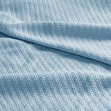 Liquid Cotton Blanket, Full / Queen, Light Blue