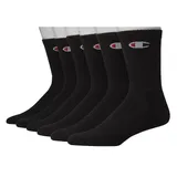 Big & Tall Champion 6-pack Basic Performance Crew Socks, Men's, Size: 12-15, Multicolor
