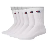Big & Tall Champion 6-pack Basic Performance Crew Socks, Men's, Size: 12-15, Multicolor