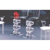 Brayden Studio® Healey 3 Piece Dining Set Plastic/Acrylic/Glass, Size 30.0 H in | Wayfair 57B9404361AE42249B111B84F2045E6C