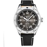 Monaco Quartz Black Dial Mens Watch - Metallic - Stuhrling Original Watches