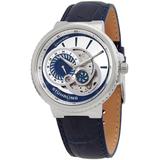 Legacy Automatic Silver Dial Mens Watch - Metallic - Stuhrling Original Watches
