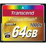 Transcend 64GB CompactFlash Memory Card Ultimate 1000x UDMA TS64GCF1000