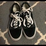 Vans Shoes | Black Old Skool Vans | Color: Black/White | Size: 6