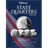 State Quarters Deluxe 50 States, District Of Columbia & Territories: Philadelphia & Denver Mint Collection: Collector's Quarter Folder 1999-2009