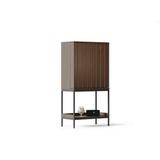 BDI Cosmo Bar Cabinet Wood in Brown, Size 70.25 H x 19.0 D in | Wayfair 5720 TWL