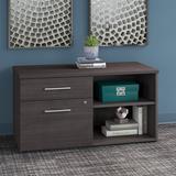 Bush Business Furniture Office 500 2 - Drawer 2 -Shelf Filing Storage Cabinet Wood in Gray, Size 23.2 H x 44.21 W x 20.59 D in | Wayfair OFS145SG