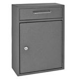Mail Boss Security Key Cabinet w/ Key Lock in Gray, Size 16.2 H x 11.2 W x 4.7 D in | Wayfair 8150