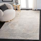 Williston Forge Culpeper Abstract Handmade Tufted Wool Charcoal/Ivory Area Rug Viscose/Wool in White, Size 36.0 W x 0.43 D in | Wayfair