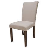 Carey Antique-Style Natural Oak Side Chairs in Antique Natural Oak (Set of 2) - Best Master Furniture CAREYSC