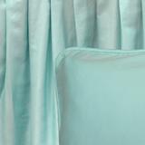 Donna Sharp Twin Bedskirt, Aqua (G) - American Heritage Textiles 53594