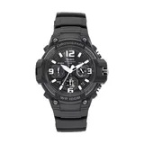 Casio Men's Chronograph Watch, Size: XL, Black